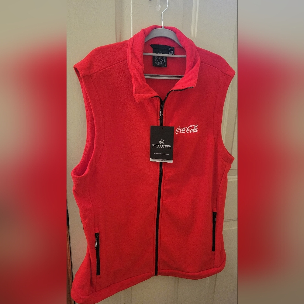 Coca-Cola Red Fleece Vest by Storm